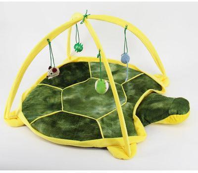 Cozycat Foldable Cartoon Cat Play Tent Hammock: The Ultimate Cat Haven - Pets Perfect