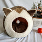Cozycat Winter Hideaway: Warm And Stylish Cat Litter Kennel - Pets Perfect