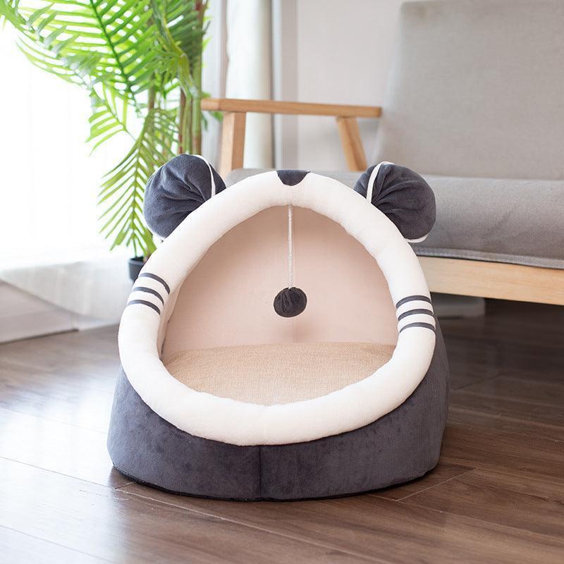 Cozycat Winter Hideaway: Warm And Stylish Cat Litter Kennel - Pets Perfect