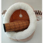 Cozycat Winter Hideaway: Warm And Stylish Cat Litter Kennel - Pets Perfect