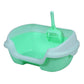 Cozycove Kitty Retreat Open - Top Litter Box - Stylish High - Sided Cat Bathroom - Pets Perfect