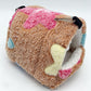Fleece Pet Bed with Hook Attachment - Warm Nest for Small Pets - Pets Perfect