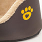 Cozypaws Plush Round Dog Bed - Luxurious Warmth For Your Furry Friend - Pets Perfect