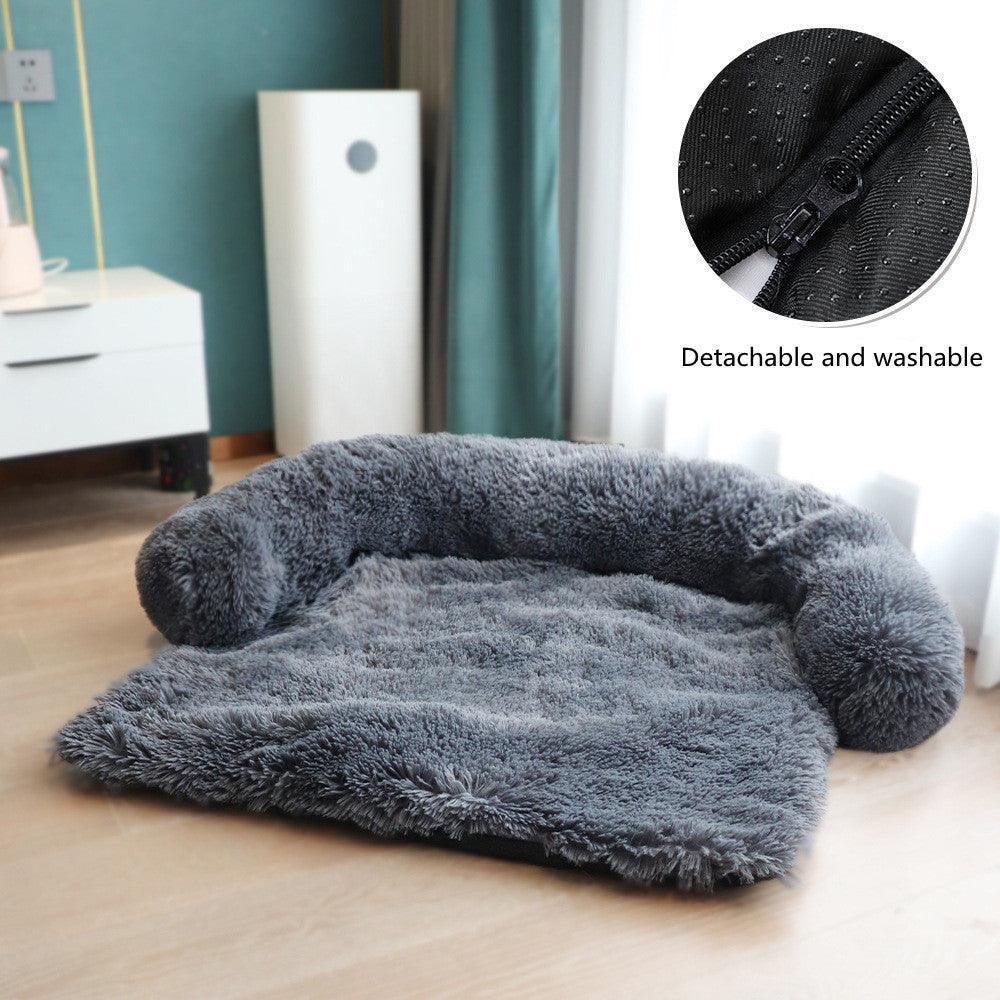 Cozypaws Removable Pet Dog Mat - Luxuriously Soft Sofa Dog Bed - Pets Perfect