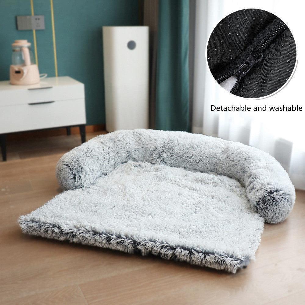 Cozypaws Removable Pet Dog Mat - Luxuriously Soft Sofa Dog Bed - Pets Perfect