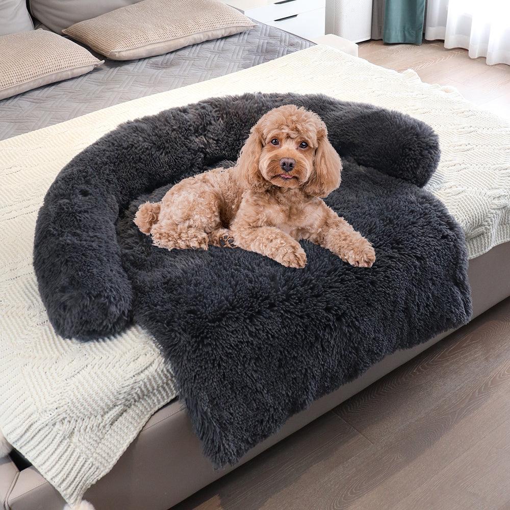 Cozypaws Removable Pet Dog Mat - Luxuriously Soft Sofa Dog Bed - Pets Perfect