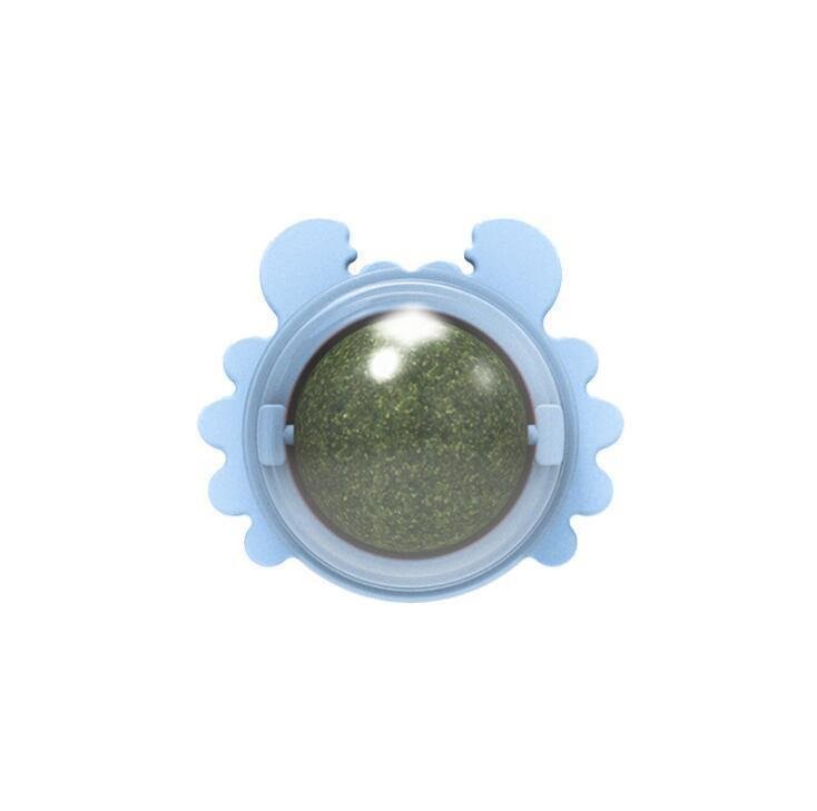 Crabnip Cat Toy: Interactive Spinning Ball For Playful Feline Molars - Pets Perfect