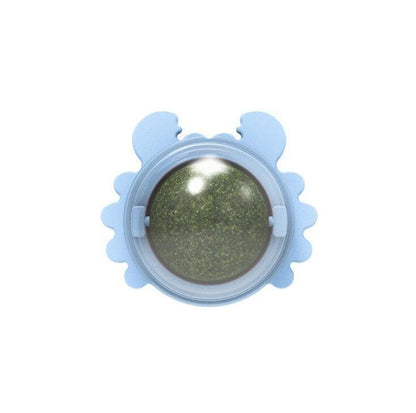 Crabnip Cat Toy: Interactive Spinning Ball For Playful Feline Molars - Pets Perfect