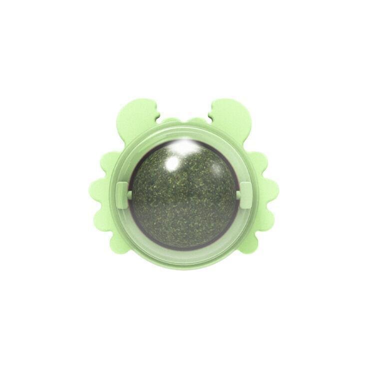 Crabnip Cat Toy: Interactive Spinning Ball For Playful Feline Molars - Pets Perfect