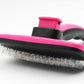 Self - Cleaning Automatic Needle Comb - Dog & Cat Hair Removal Grooming Brush - Pets Perfect