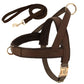 Customizable No-Pull Dog Harness and Leash Set - Complete Walking Solution
