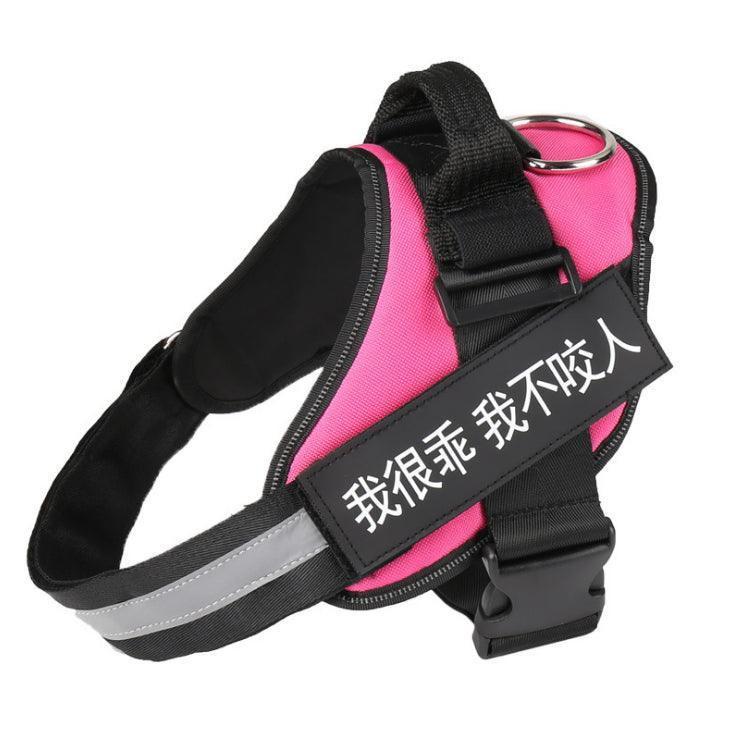 Customizable Reflective No-Pull Dog Harness - Safety and Comfort Solution