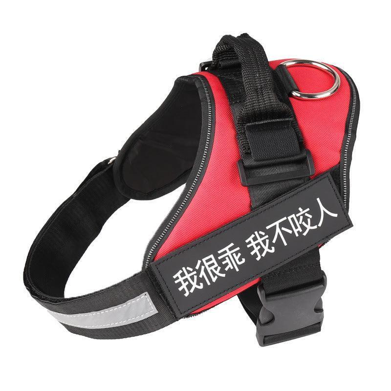 Customizable Reflective No-Pull Dog Harness - Safety and Comfort Solution