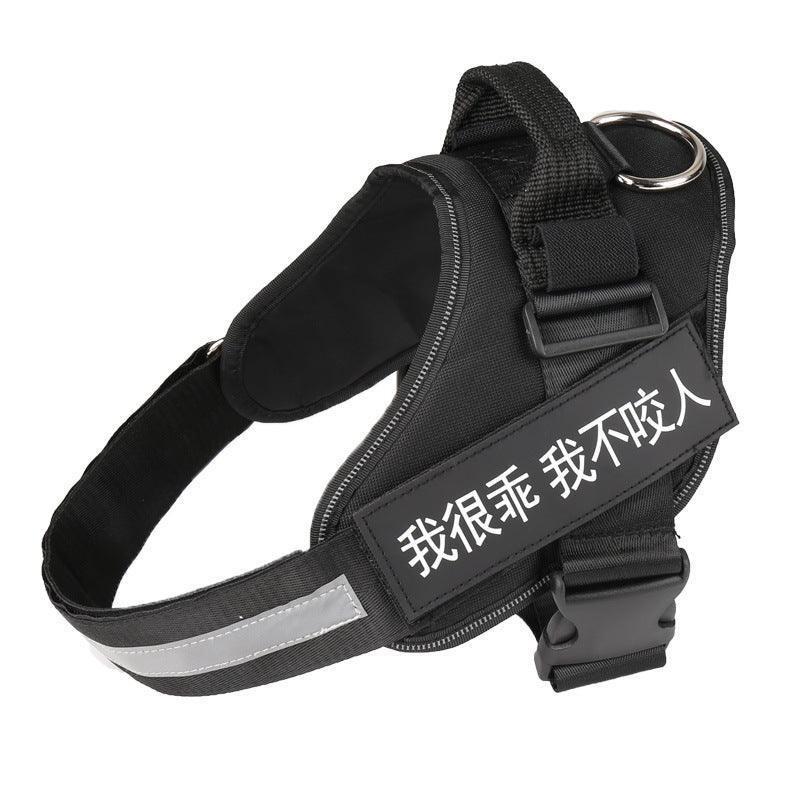 Customizable Reflective No-Pull Dog Harness - Safety and Comfort Solution