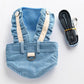 Cute Pet Adventure Set: Cat Walking Dog Leash With Small Dog Vest - Pets Perfect