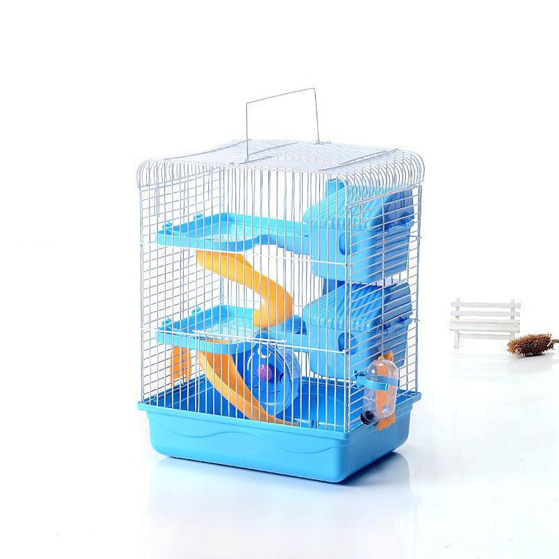 Three - Storey Hamster Haven - Multi - Level Luxury Cage for Hamsters & Small Pets - Pets Perfect