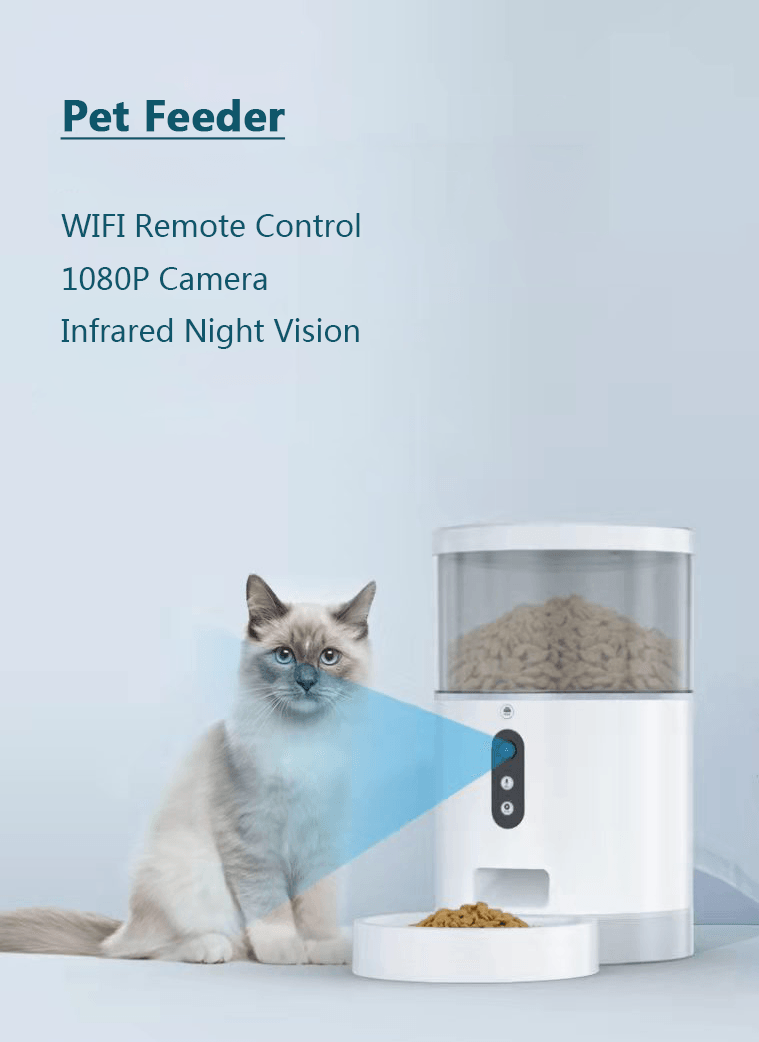 Intelligent Pet Companion: Automatic Feeder & Water Dispenser - Pets Perfect