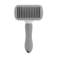 Dog Hugs Cat Self - Cleaning Cat Grooming Comb - Stainless Steel Fine Needle Comb for Cats - Pets Perfect