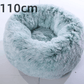 Cozy Haven: Luxurious Round Pet Bed For Winter Comfort - Pets Perfect