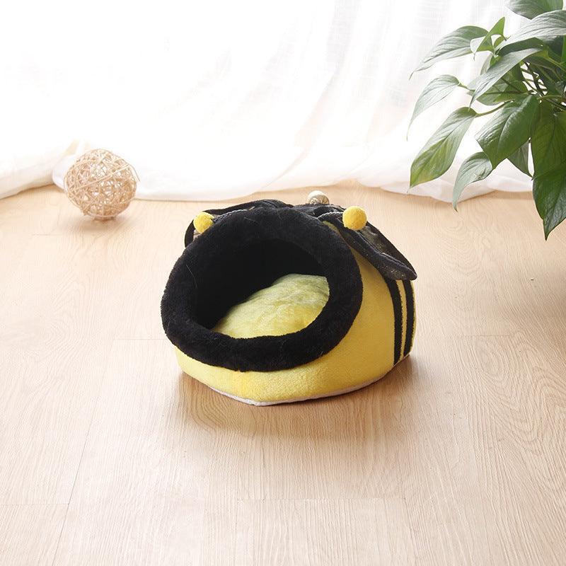 Flannel Pet Nest for Small Animals - Insulated Warm Bed - Pets Perfect