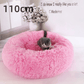 Cozy Haven: Luxurious Round Pet Bed For Winter Comfort - Pets Perfect