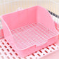 Large Heightened Square Plastic Pet Toilet - Pets Perfect