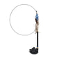 Feather Frenzy Cat Teaser: Extendable Steel Wire Rod With Suction Cup