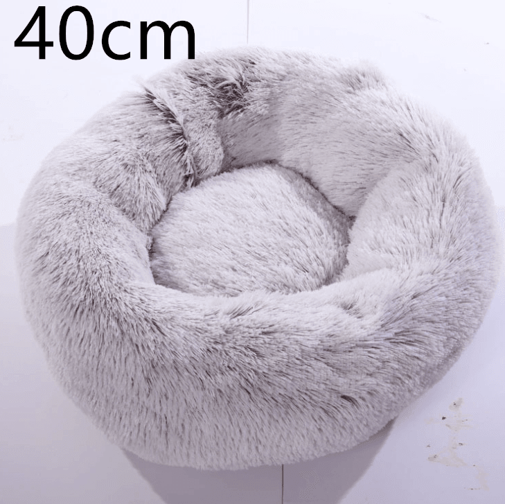 Cozy Haven: Luxurious Round Pet Bed For Winter Comfort - Pets Perfect
