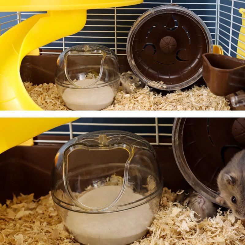 Luxury Clear Plastic Hamster Bathtub - Pets Perfect