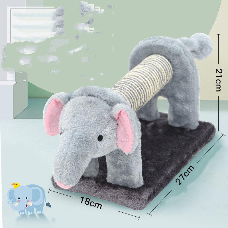 Small Cat Haven: Integrated Platform Cat Tree With Sisal Grab Pole And Toy Supplies - Pets Perfect