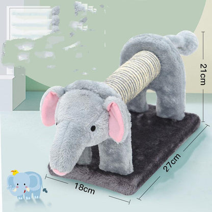 Small Cat Haven: Integrated Platform Cat Tree With Sisal Grab Pole And Toy Supplies - Pets Perfect