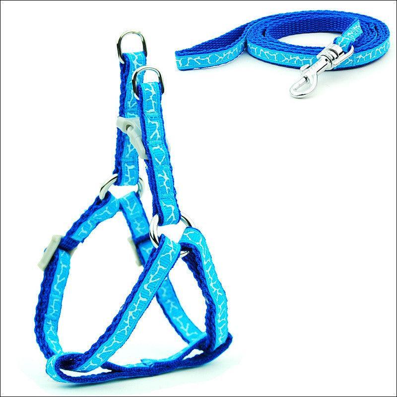 Pet Adventure Chest Strap Leash - Premium Quality Dog And Cat Walking Harness - Pets Perfect