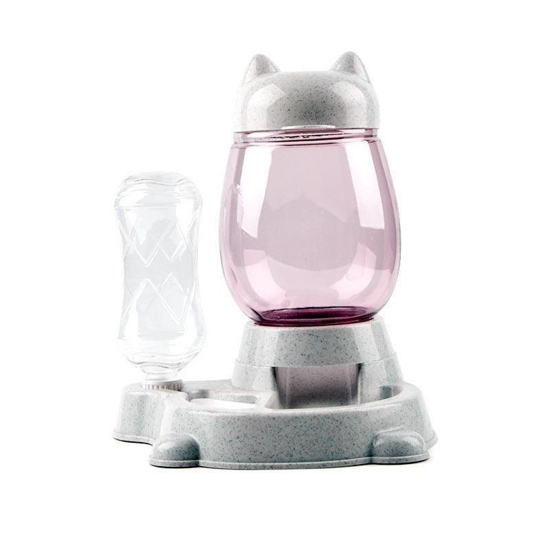 Pet Oasis: Automatic Feeder And Water Dispenser - Pets Perfect
