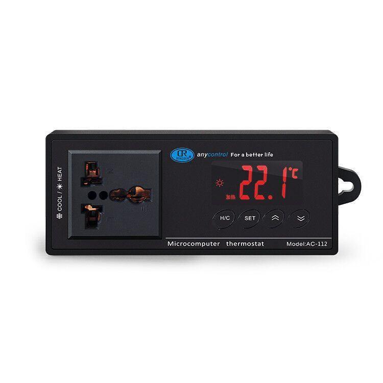 Digital Aquatic Temperature Controller - Precision Thermostat For Reptile Tanks And Fish Aquariums.