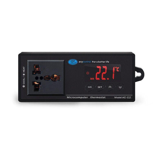 Digital Aquatic Temperature Controller - Precision Thermostat For Reptile Tanks And Fish Aquariums.