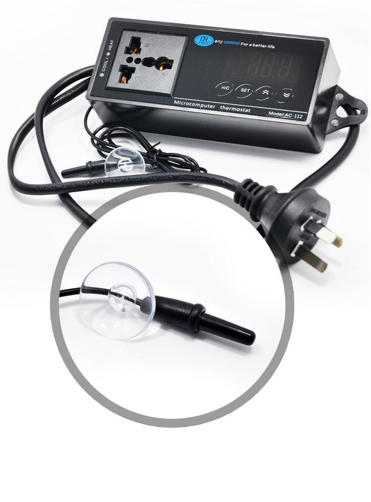 Digital Aquatic Temperature Controller - Precision Thermostat For Reptile Tanks And Fish Aquariums.