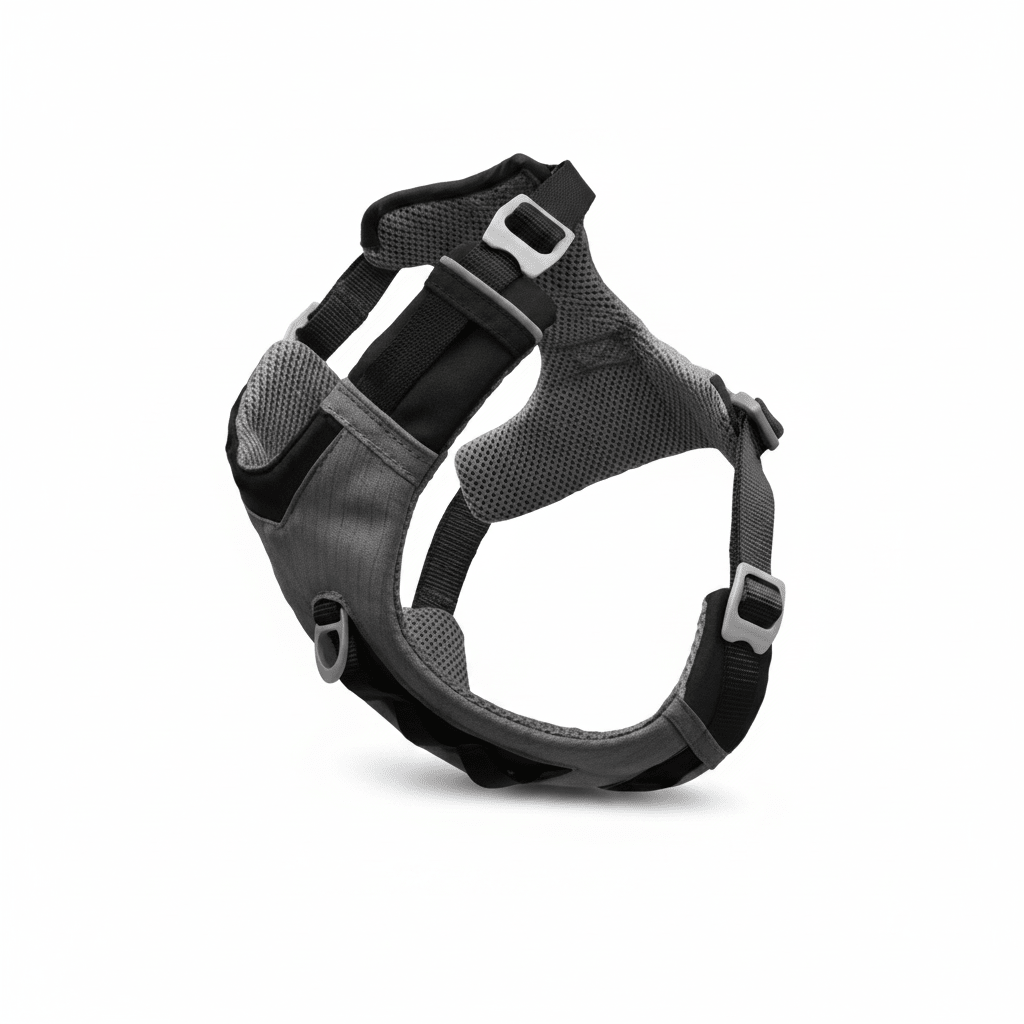 Kurgo Dog Journey Air Harness Black Large - Pets Perfect