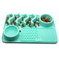 Dog Hugs Cat Silicone Licking Mat - Slow Feeder Pad for Anxiety Relief & Dental Health - Pets Perfect