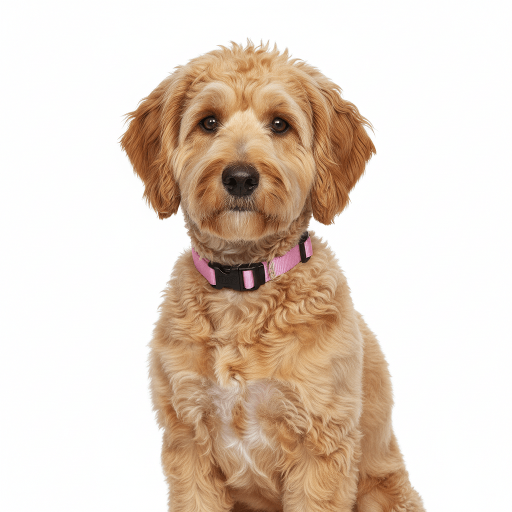 Coastal Adjustable Nylon Dog Collar with Plastic Buckle Bright Pink, 1ea/5/8 In X 1014 in - Pets Perfect