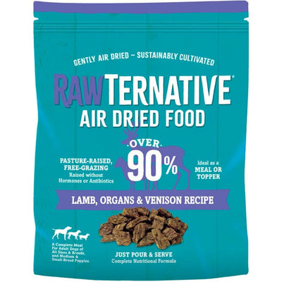 Grandma Mae's Country Naturals Rawternative Air Dried Dog Food Lamb, Organs & Venison, 3 lb