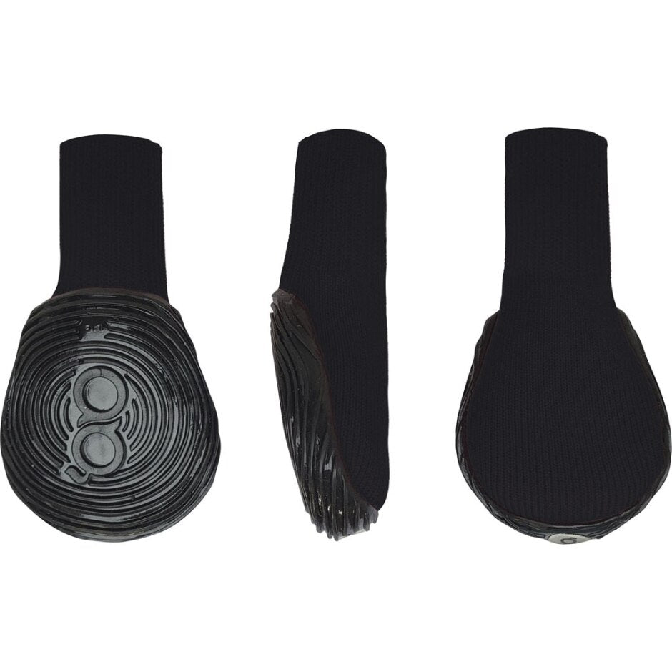 Goo-Eez Monochromez Dog Boots Black XXLarge 2Pk