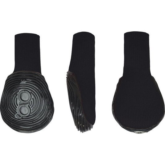 Goo-Eez Monochromez Dog Boots Black XXLarge 2Pk