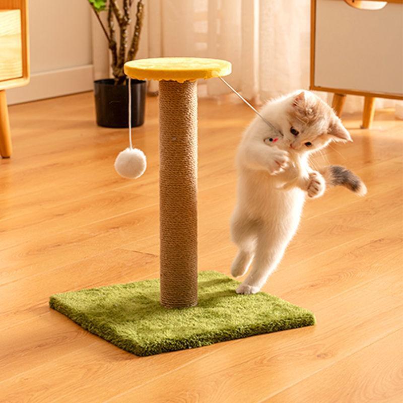 Durable Vertical Cat Scratcher - The Ultimate Anti - Scratch Toy For Cats - Pets Perfect