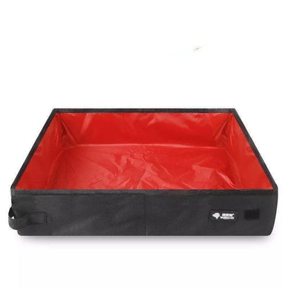 Foldable Portable Cat Litter Box: The Ultimate Travel Companion For Your Feline Friend - Pets Perfect