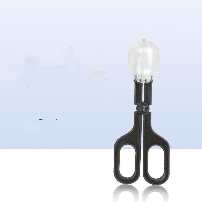 Durable Abs Insect Trap With Scissor Handle - Perfect For Small Pet Feeding And Cleaning.