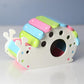 Rainbow Swing Hamster Molar Toy With Bridge And Seesaw.