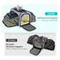 Pet Travel Haven: Expandable And Reflective Cat Carrier For Safe And Comfortable Journeys - Pets Perfect