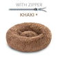 The Snugglepaws Plush Donut Pet Bed: Luxuriously Cozy Haven For Dogs And Cats - Pets Perfect