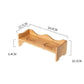 Elevated Ceramic Cat Bowl Set With Shelf - Promotes Healthy Posture And Double Feeding - Pets Perfect