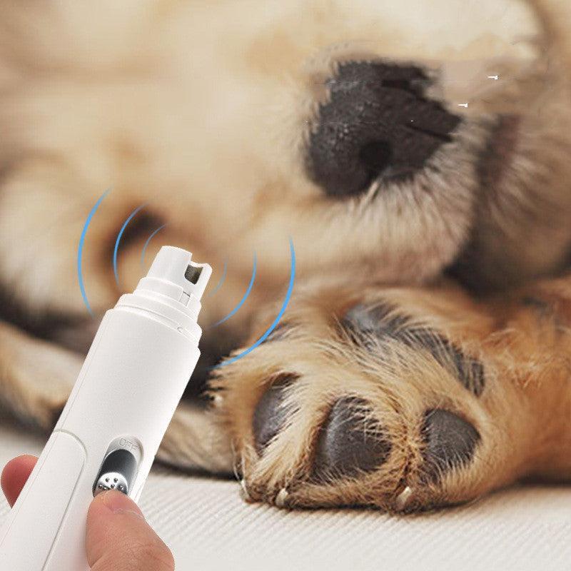 USB Rechargeable Dog Nail Grinder - Electric Pet Nail Polisher - Pets Perfect